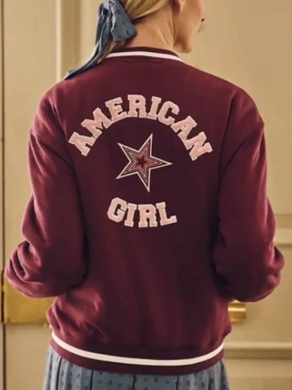 Posh Peanut American Girl Varsity Jacket
